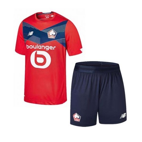 Camiseta Lille 1ª Niños 2020 2021 Rojo